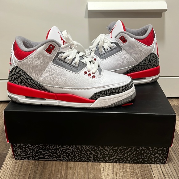 Jordan 3 Retro fire red 3’s - Picture 1 of 5